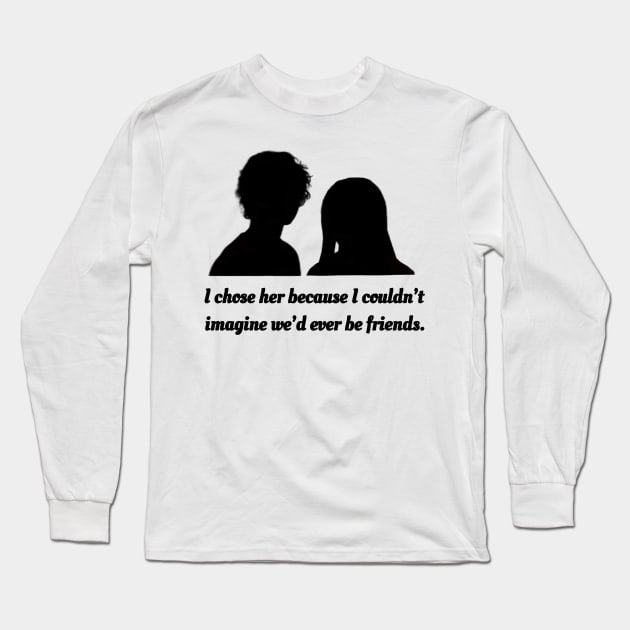 Percabeth | Percy Jackson and Annabeth Chase Long Sleeve T-Shirt by Singletary Creation